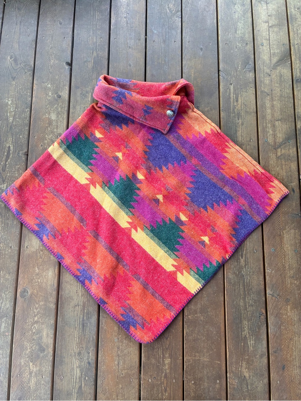 Vintage Rhonda Stark Southwest Poncho